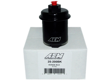 Load image into Gallery viewer, AEM Electronics High Volume Fuel Filter Black