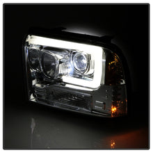 Load image into Gallery viewer, Spyder Platinum Ford F250/350/450 05-07 High-Power LED Module Proj. Headlights-Chrome (PRO-YD-FS05V2 5087904