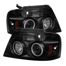 Load image into Gallery viewer, Spyder Ford F150 04-08 Projector Headlights V 2 CCFL Halo LED Blk Smke PRO-YD-FF15004-CCFL-G2-BSM 5078834