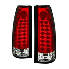 Load image into Gallery viewer, Spyder Chevy C/K Series 1500 88-98/Blazer 92-94 LED Tail Lights Red Clear ALT-YD-CCK88-LED-RC 5001375