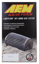 Load image into Gallery viewer, AEM Induction AEM Dryflow 3.5in. X 7in. Round Tapered Air Filter 21-2047BF