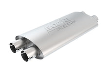 Load image into Gallery viewer, Borla Pro-XS 2.25in Tubing 19in x 4in x 9.5in Oval Notched Dual In / Dual Out Muffler 400492