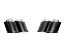 Load image into Gallery viewer, Akrapovic 13-17 Audi S6 Avant/Limousine (C7) Evolution Line Cat Back (Titanium) w/ Carbon Tips S-AU/TI/6H