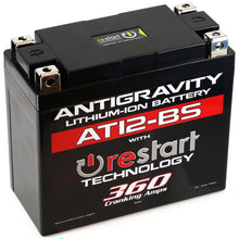 Load image into Gallery viewer, Antigravity Batteries Antigravity YT12-BS Lithium Battery w/Re-Start AG-AT12BS-RS