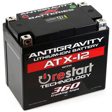 Load image into Gallery viewer, Antigravity Batteries Antigravity YTX12 Lithium Battery w/Re-Start AG-ATX12-RS