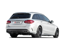 Load image into Gallery viewer, Akrapovic 15-17 AMG C63 Estate Evolution Line Cat Back (Titanium) w/ Carbon Tips (Req. Link Pipe) MTP-ME/T/2H/1