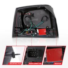 Load image into Gallery viewer, Anzo 2006-2008 Dodge Charger LED Taillights Black