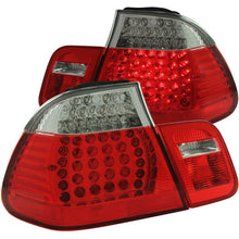 Load image into Gallery viewer, Anzo 1999-2001 BMW 3 Series E46 LED Tail lights Red/Clear 4pc