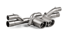 Load image into Gallery viewer, Akrapovic 2018 Porsche 911 GT3 (991.2) Slip-On Race Line (Titanium) w/o Tail Pipe Set S-PO/TI/8