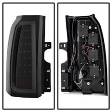 Load image into Gallery viewer, Spyder Chevy Tahoe / Suburban 15-17 LED Tail Lights - Black Smoke (ALT-YD-CTA15-LED-BSM) 5085078