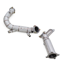 Load image into Gallery viewer, Catless High Flow 304 Stainless Exhaust Downpipe for Audi A5 2.0T