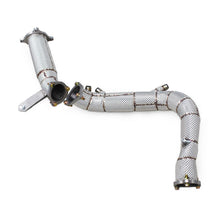 Load image into Gallery viewer, Catless High Flow 304 Stainless Exhaust Downpipe for Audi A5 2.0T
