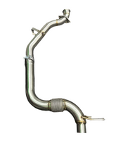 Load image into Gallery viewer, SPDZ1 Race Spec High Flow Downpipe For 2015-2023 Ford Mustang Eco boost 2.3t