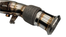 Load image into Gallery viewer, SPDZ1 Racing Downpipes B46 2016 – 2021 BMW 120i, 220i, 230i, 320i, 330e, 330i, 420i, 430i, 630i, 730i &amp; xDrive G &amp; F Chassis