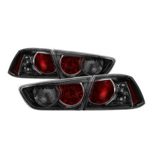 Load image into Gallery viewer, SPYDER xTune 08-15 Mitsubishi Lancer OE Style Tail Lights - Black Smoke ALT-JH-MLEVO08-BSM 9938771