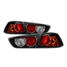 Load image into Gallery viewer, SPYDER xTune Mitsubishi Lancer 08-15 OE Style Tail Lights - Black ALT-JH-MLEVO08-OE-BK 9937323