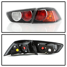 Load image into Gallery viewer, SPYDER xTune Mitsubishi Lancer 08-15 OE Style Tail Lights - Black ALT-JH-MLEVO08-OE-BK 9937323