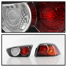 Load image into Gallery viewer, SPYDER xTune Mitsubishi Lancer 08-15 OE Style Tail Lights - Black ALT-JH-MLEVO08-OE-BK 9937323