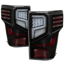 Load image into Gallery viewer, Xtune Nissan Titan 16-20 Light Bar LED Tail Light Black ALT-JH-NT16-LBLED-BK 9049255