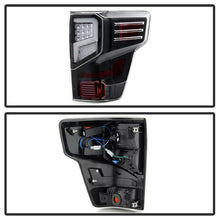 Load image into Gallery viewer, Xtune Nissan Titan 16-20 Light Bar LED Tail Light Black ALT-JH-NT16-LBLED-BK 9049255