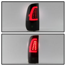Load image into Gallery viewer, SPYDER xTune 97-03 Ford F-150 Light Bar LED Tail Lights - Black Smoke (ALT-ON-FF15097-LBLED-BSM) 9038501