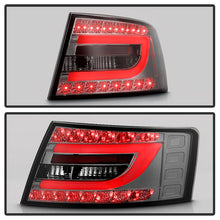 Load image into Gallery viewer, Spyder Audi A6 05-08 4Dr Sedan Only Light Bar LED Tail Lights Smke ALT-YD-AA605V2-LBLED-SM 5080776