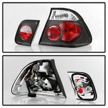 Load image into Gallery viewer, Spyder BMW E46 3-Series 99-01 4Dr Euro Style Tail Lights- Black ALT-YD-BE4699-4D-BK 5000712