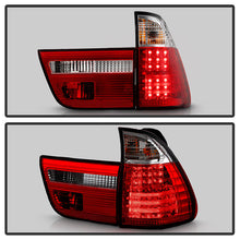 Load image into Gallery viewer, Spyder BMW E53 X5 00-06 4PCS LED Tail Lights Red Clear ALT-YD-BE5300-LED-RC 5000804