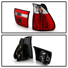 Load image into Gallery viewer, Spyder BMW E53 X5 00-06 4PCS LED Tail Lights Red Clear ALT-YD-BE5300-LED-RC 5000804