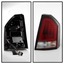 Load image into Gallery viewer, Spyder Chrysler 300C 08-10 V2 Light Bar LED Tail Lights - Red Clear ALT-YD-C308V2-LED-RC 5083395