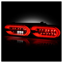 Load image into Gallery viewer, Spyder Chevy Camaro 16-18 Halogen LED Tail Lights Black ALT-YD-CCAM16HAL-SEQ-BK 5087218