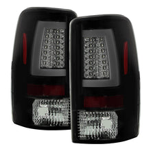 Load image into Gallery viewer, Spyder 07-13 Silverado (Will Not Work w/2010 921 Bulb)V3 Tail Lights Blk Smk ALT-YD-CS07V3-LBLED-BSM 5084095