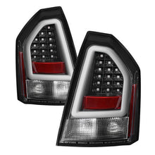 Load image into Gallery viewer, Spyder Chrysler 300 05-07 V2 Light Bar LED Tail Lights - Black ALT-YD-CHR305V2-LED-BK 5083326