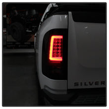 Load image into Gallery viewer, Spyder 07-13 Silverado (Will Not Work w/2010 921 Bulb)V3 Tail Lights Blk Smk ALT-YD-CS07V3-LBLED-BSM 5084095