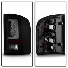 Load image into Gallery viewer, Spyder 07-13 Silverado (Will Not Work w/2010 921 Bulb)V3 Tail Lights Blk Smk ALT-YD-CS07V3-LBLED-BSM 5084095