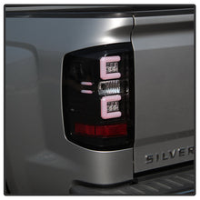 Load image into Gallery viewer, Spyder Chevy 1500 14-16 Light Bar LED Tail Lights Blk ALT-YD-CS14-LBLED-BK 5079985