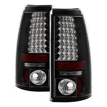 Load image into Gallery viewer, Spyder Chevy Silverado 1500 99-02 (Not Fit Stepside) LED Tail Lights Blk ALT-YD-CS99-LED-BK 5002044