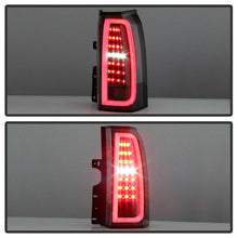 Load image into Gallery viewer, Spyder Chevy Tahoe / Suburban 15-17 Light Bar LED Tail Lights - Black (ALT-YD-CTA15-LED-BK) 5084583