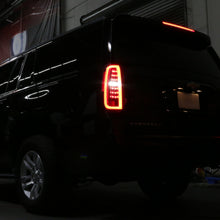 Load image into Gallery viewer, Spyder Chevy Tahoe / Suburban 15-17 Light Bar LED Tail Lights - Black (ALT-YD-CTA15-LED-BK) 5084583