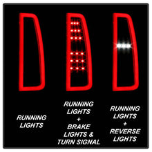 Load image into Gallery viewer, Spyder Chevy Tahoe / Suburban 15-17 LED Tail Lights - Black Smoke (ALT-YD-CTA15-LED-BSM) 5085078