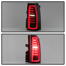 Load image into Gallery viewer, Spyder Chevy Tahoe / Suburban 15-17 LED Tail Lights - Black Smoke (ALT-YD-CTA15-LED-BSM) 5085078