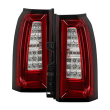 Load image into Gallery viewer, Spyder Chevy Tahoe / Suburban 15-17 LED Tail Lights - Red Clear (ALT-YD-CTA15-LED-RC) 5085085