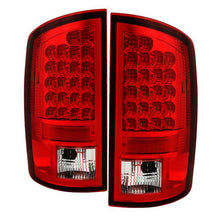 Load image into Gallery viewer, Spyder Dodge Ram 02-06 1500/Ram 2500/3500 03-06 LED Tail Light Red Clear ALT-YD-DRAM02-LED-RC 5002570
