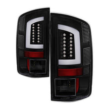 Load image into Gallery viewer, Spyder 07-09 Dodge Ram 2500/3500 V3 Light Bar LED Tail Lights - Black (ALT-YD-DRAM06V3-LBLED-BK) 5084262