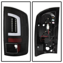 Load image into Gallery viewer, Spyder 07-09 Dodge Ram 2500/3500 V3 Light Bar LED Tail Lights - Black (ALT-YD-DRAM06V3-LBLED-BK) 5084262