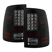 Load image into Gallery viewer, Spyder Dodge Ram 1500 09-14 LED Tail Lights Incandescent- Blk Smke ALT-YD-DRAM09-LED-BSM 5078124