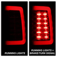 Load image into Gallery viewer, Spyder 09-16 Dodge Ram 1500 Light Bar LED Tail Lights - Black Smoke ALT-YD-DRAM09V2-LED-BSM 5084033