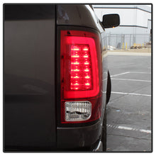 Load image into Gallery viewer, Spyder 09-16 Dodge Ram 1500 Light Bar LED Tail Lights - Red Clear ALT-YD-DRAM09V2-LED-RC 5084040