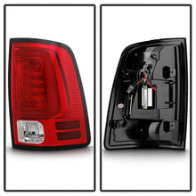 Load image into Gallery viewer, Spyder 09-16 Dodge Ram 1500 Light Bar LED Tail Lights - Red Clear ALT-YD-DRAM09V2-LED-RC 5084040