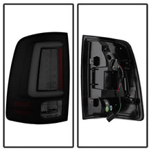 Load image into Gallery viewer, Spyder 13-14 Dodge Ram 1500 Light Bar LED Tail Lights - Black Smoke ALT-YD-DRAM13V2-LED-BSM 5084064